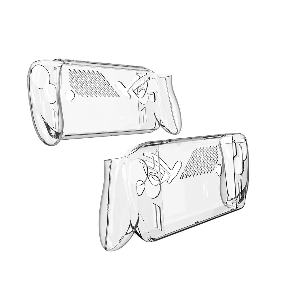 Funda protectora transparente para consola de juegos ROG XBOX Ally X, funda trasera ergonómica, funda de piel, accesorios para juegos