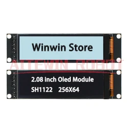 Pantalla LCD OLED Interfaz SPI Ajuste Escala Grises Resaltado