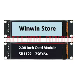 Pantalla LCD OLED Interfaz SPI Ajuste Escala Grises Resaltado