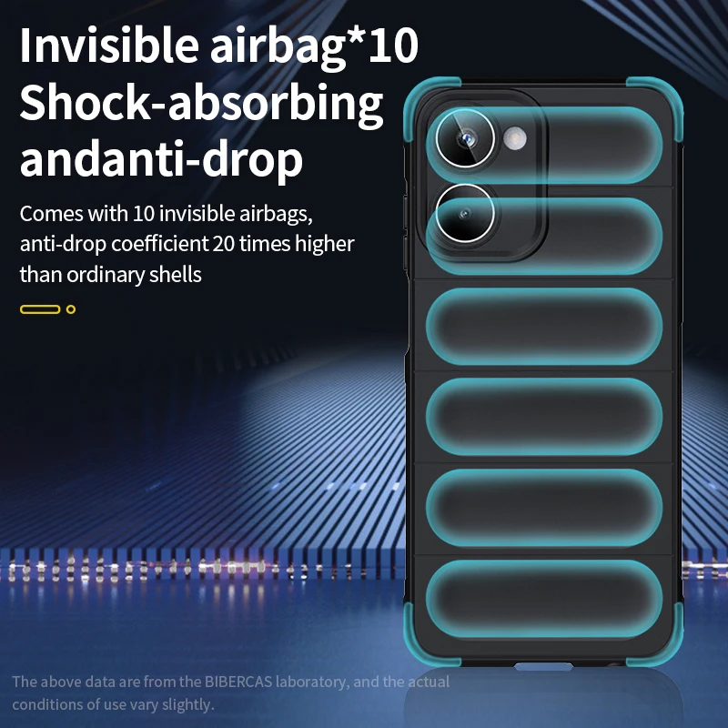 Funda a prueba de golpes para Realme 11 Pro Plus 10 Pro + Realme11, funda trasera anticaída de silicona para OPPO A58 A78 OppoA58 4G - imagen 5