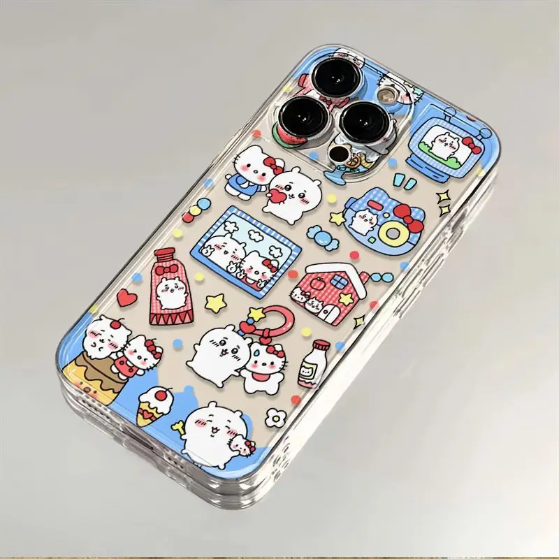 Nueva funda Hello Kitty Chiikawas Kawaii para Samsung A73 A72 A55 A54 A53 A35 A34 A33 A25 A24 A23 A15 A14 A13 A05 A06 A04 5G - imagen 5