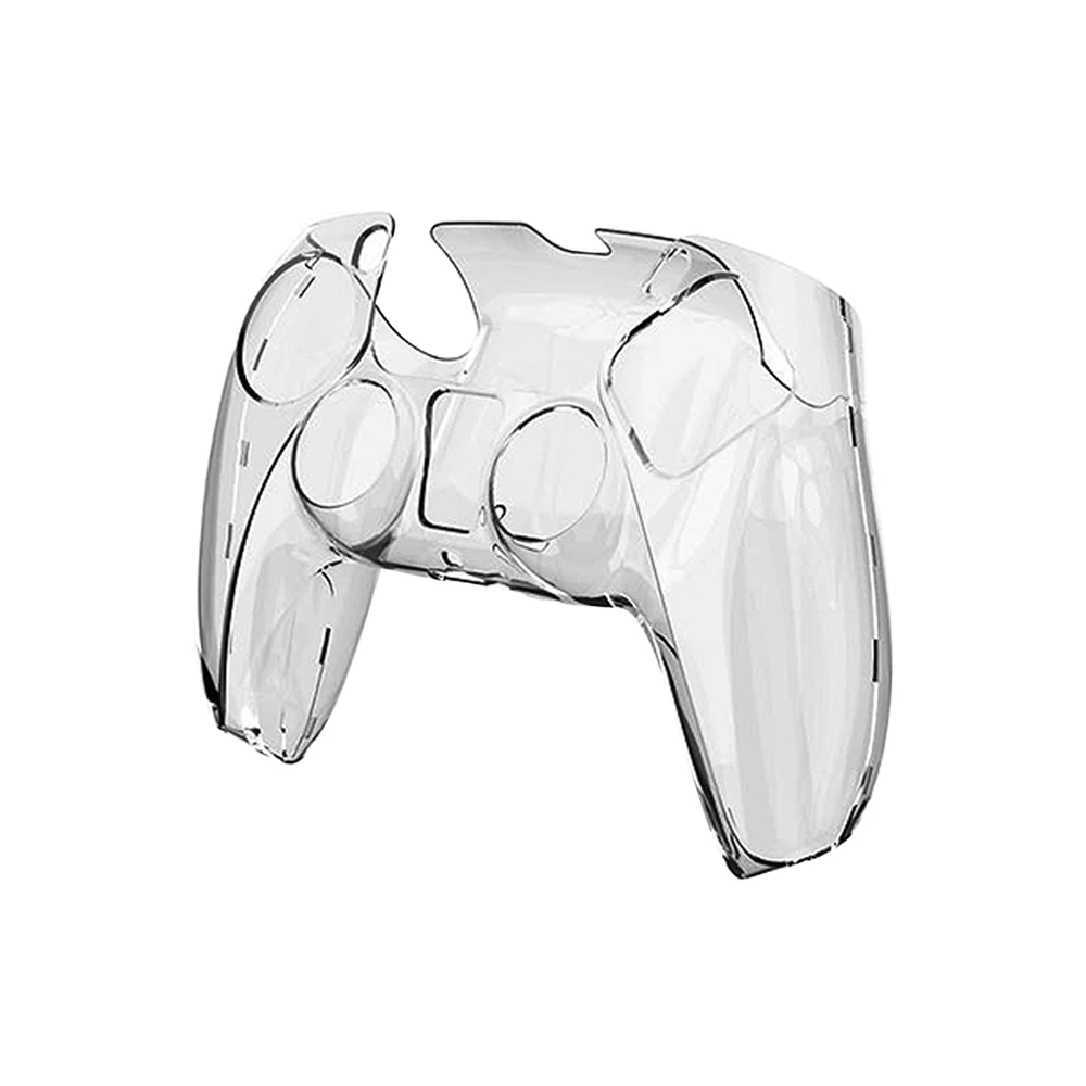 Funda protectora transparente para PS5, carcasa de piel DualSense, funda transparente ultrafina para PC para controlador Sony PlayStation 5 - imagen 2