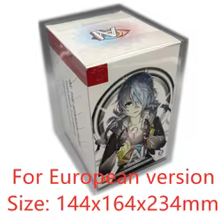 Protector de caja transparente para AI: The Somnium Files - Nirvana Initiative Collect Boxes TEP Storage Game Shell Estuche de exposición transparente