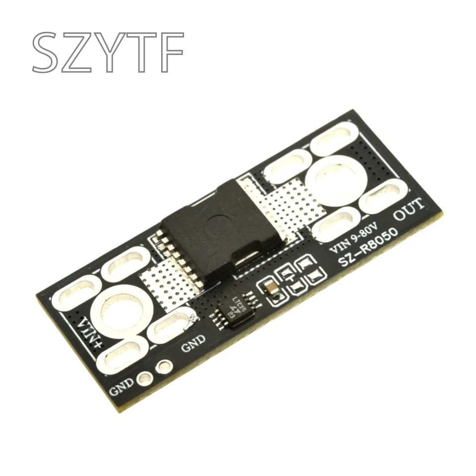 Módulo de diodo Ideal de alta corriente, controlador Solar, carga antiinversa, protección de corriente antiinversa, 9V-80V, 50A - imagen 5