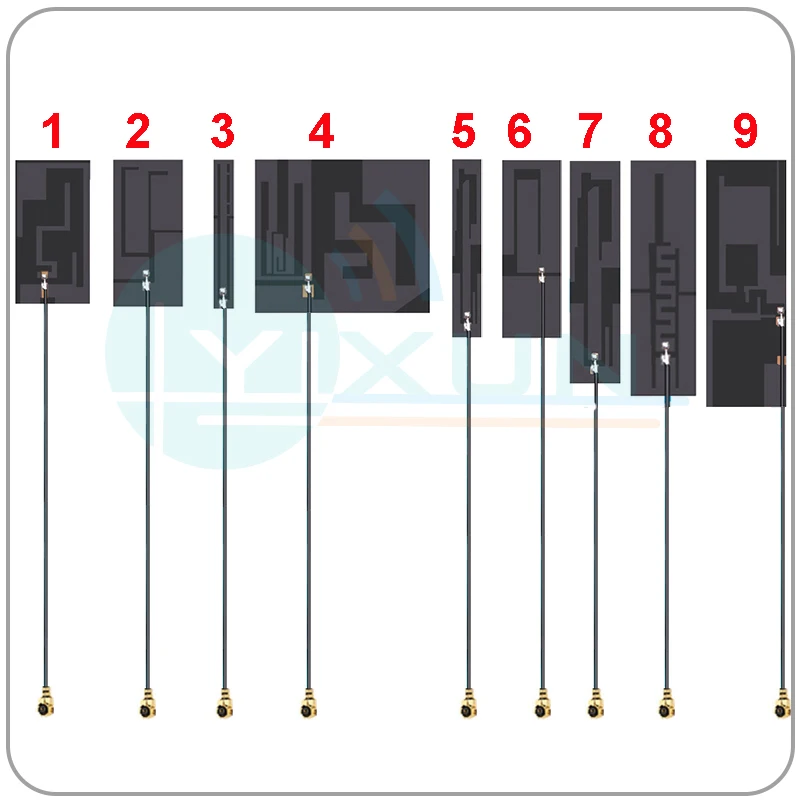 Amplificador de refuerzo siginal de antena FPC interna 4G GSM GPRS 2G 3G LTE NB-iot banda completa U.FL suave RG1.13 Cable de 20cm 700-2700MHz - imagen 2