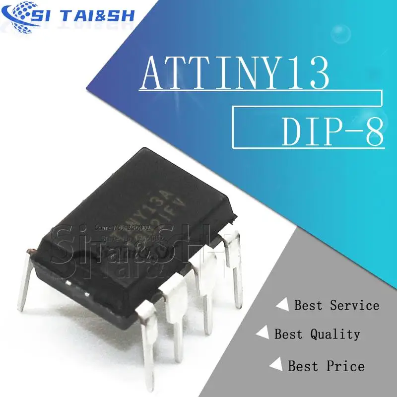 5 uds ATTINY13A-PU DIP-8 ATTINY13 ATTINY13-PU DIP8 ATTINY13A ATTINY13 13A-PU ATTINY13V-10PU