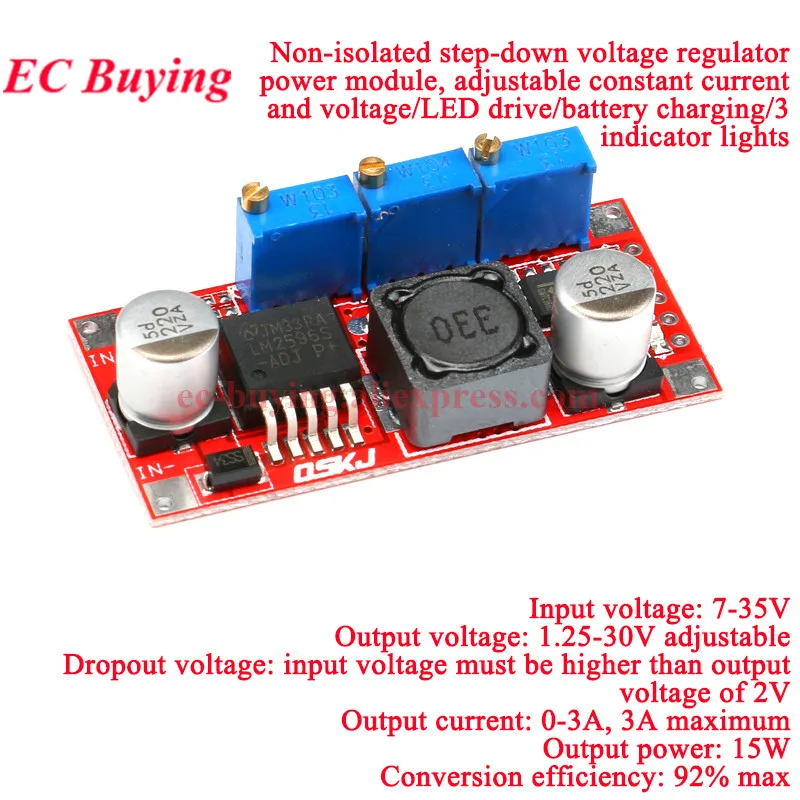 LM2596 Red Module