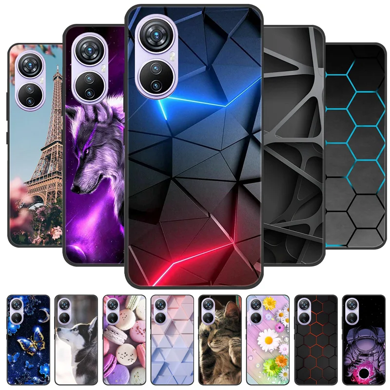 Para Blackview A200 Pro funda A200Pro lujo lobo teléfono funda trasera de silicona para Blackview A200 Pro Fundas carcasa protectora Capas
