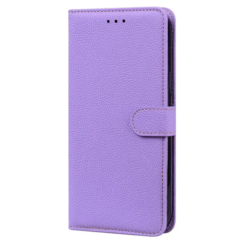 Para Xiaomi Redmi 12 fundas de cuero de Color sólido funda de teléfono con soporte para Xiaomi Xiomi Redmi 12 12C Redmi12 5G funda tipo billetera - imagen 2