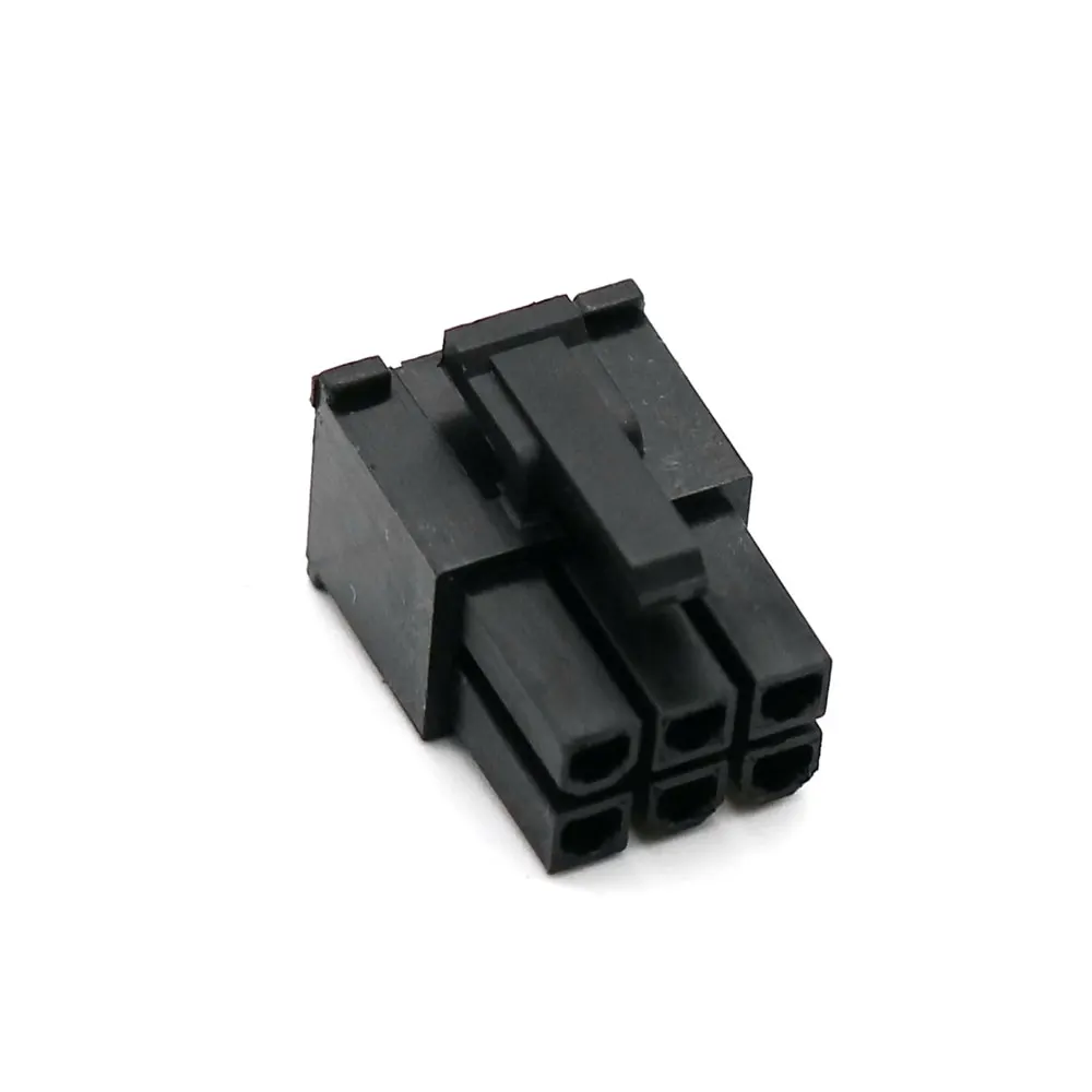 Conector macho ATX especial de 6 pines con terminales 4,2mm 6 pines ATX PSU Cable de alimentación conector carcasa DIY