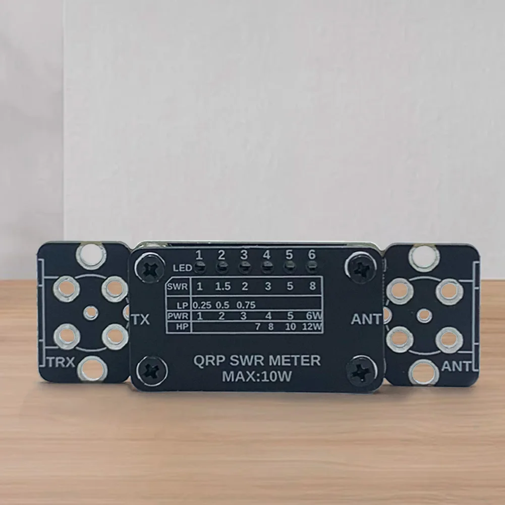 Mini medidor de potencia SWR, 3-30MHz, probador de potencia HF PWR de onda corta, Digital 12W HF, medidor SWR de potencia de onda corta, instrumentos eléctricos - imagen 3