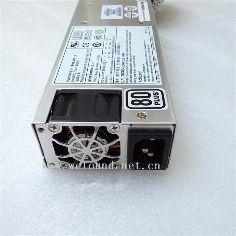 Fuente de alimentación para Supermicro Alta calidad Totalmente probada Envío rápido PWS-201-1H 200W - imagen 3