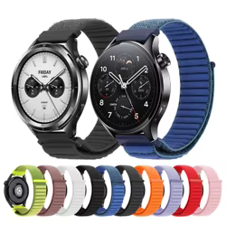 Correa de nailon trenzado de 22mm para Xiaomi S4/S3/S2 46mm/S1 pro Active Loop Band Correa reemplazar pulsera para Redmi Watch 5 Active
