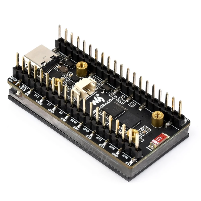 ESP32 C6 Placa de desarrollo de pantalla LCD de 1,9 pulgadas 172 × 320 con ranura SD RGB LED QMI8658 Sensor de 6 ejes ST7789 CST816 - imagen 4