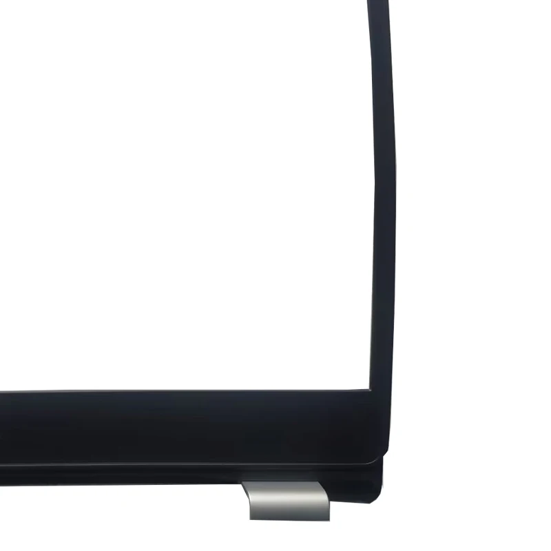 Un objeto negro con una bisagra plateada