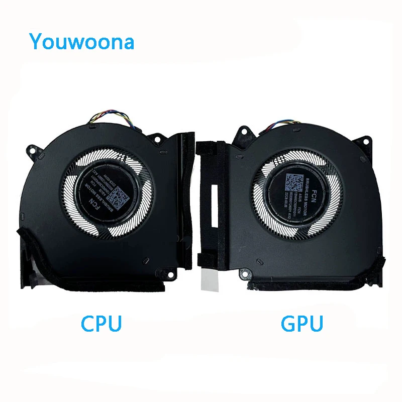 Nuevo ventilador de refrigeración Original para CPU de ordenador portátil GPU para ASUS ROG 7 PLUS G713PV G713P G713PU PI 12V