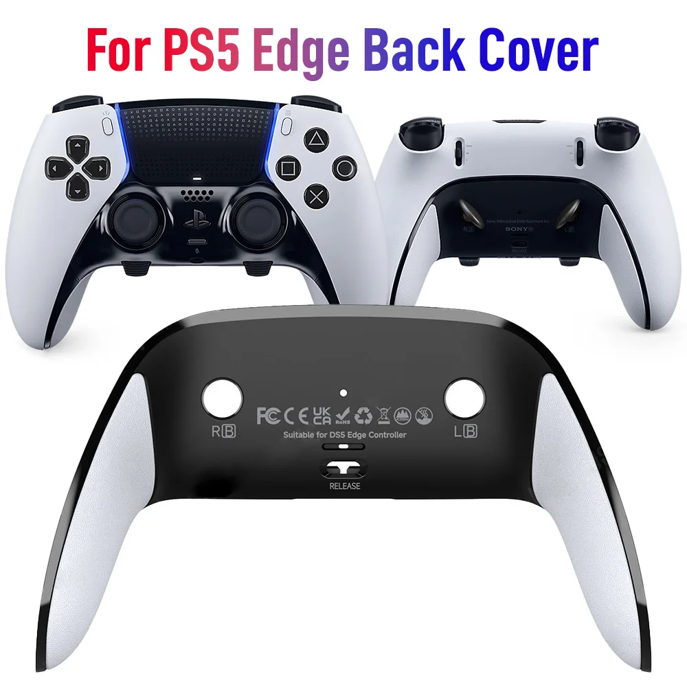 Reemplazo para la cubierta del controlador PS5 DualSense Edge, la carcasa trasera de repuesto Playstation 5 Edge
