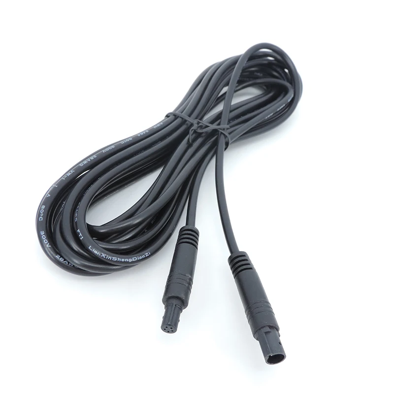 Cable macho a hembra para cámara de visión trasera de coche, Conector de extensión de 1m, 2m, 3m, 5 pines, Monitor HD, k - imagen 4