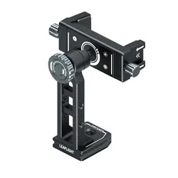 Abrazadera Metal Arca para soporte teléfono: clip trípode giratorio