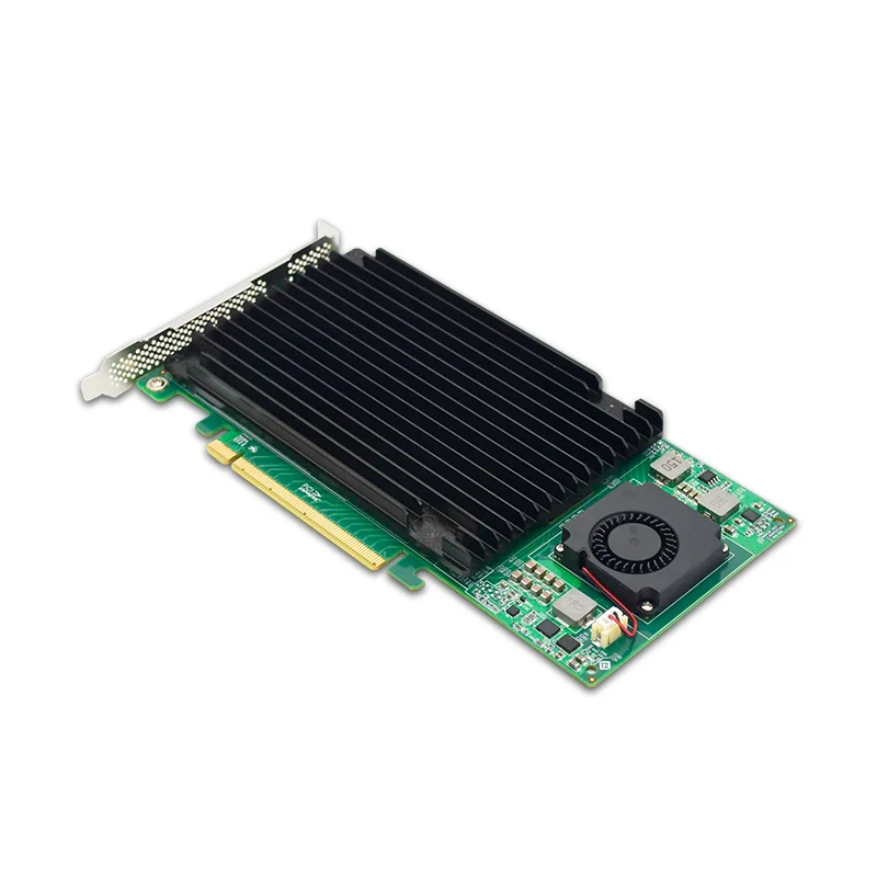 Adaptador 4 M.2 NVMe SSD PCIe x16 con interruptor PLX8747 PCI Express 3.0 x16 a tarjeta adaptadora M.2 de 4 puertos - imagen 2