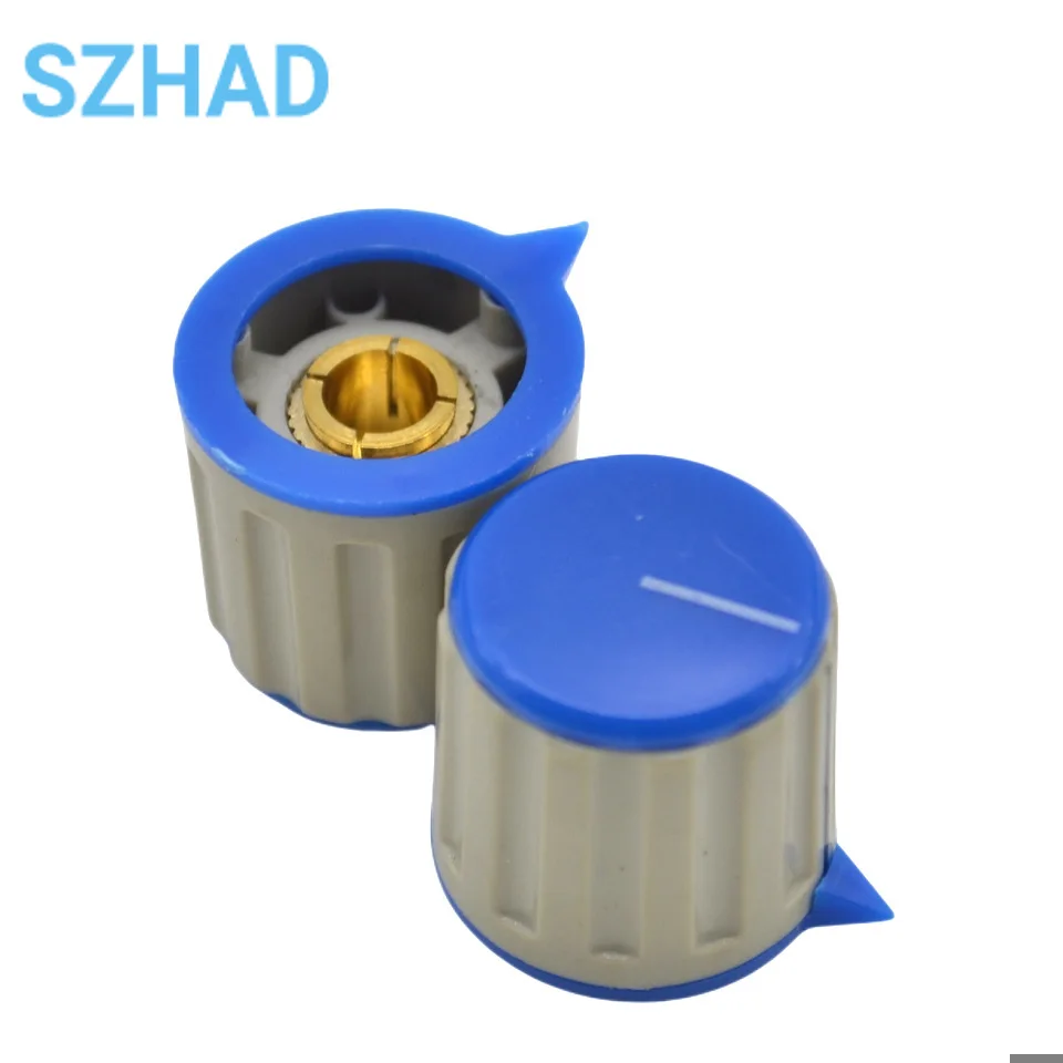2 Pcs dentro de KN115 tipo perilla de bloqueo potenciómetro perilla perilla de plástico agujero 6MM Hatchenzhihap - imagen 4