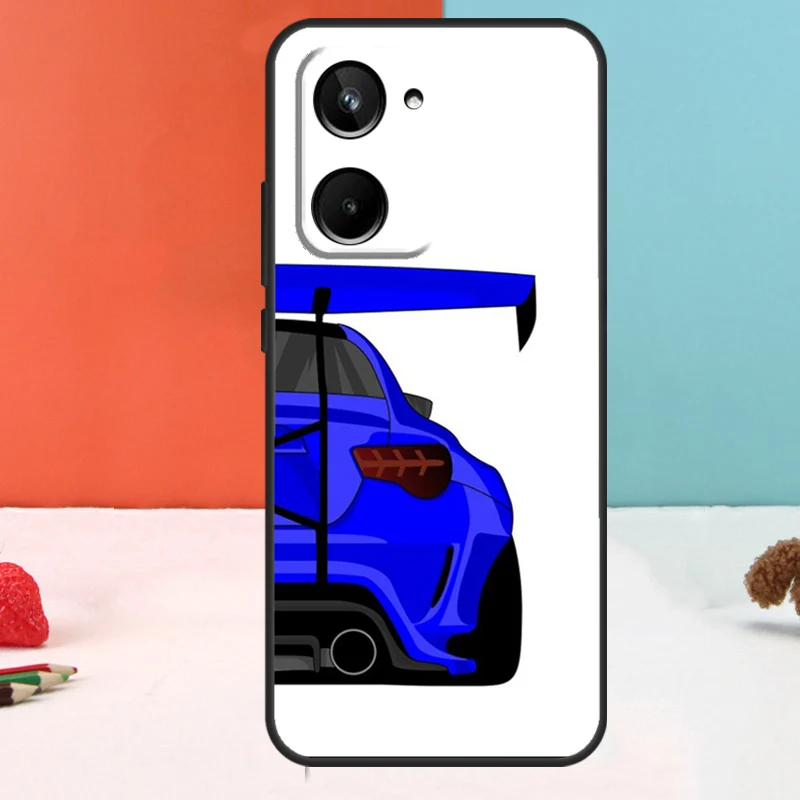 Funda de dibujos animados JDM para coche, carcasa para Realme 11, 12 Pro Plus, 9, 10, GT5, GT3, GT, Neo5, C35, C31, C30, C33, C51, C53, C55, C21Y, C25s - imagen 4