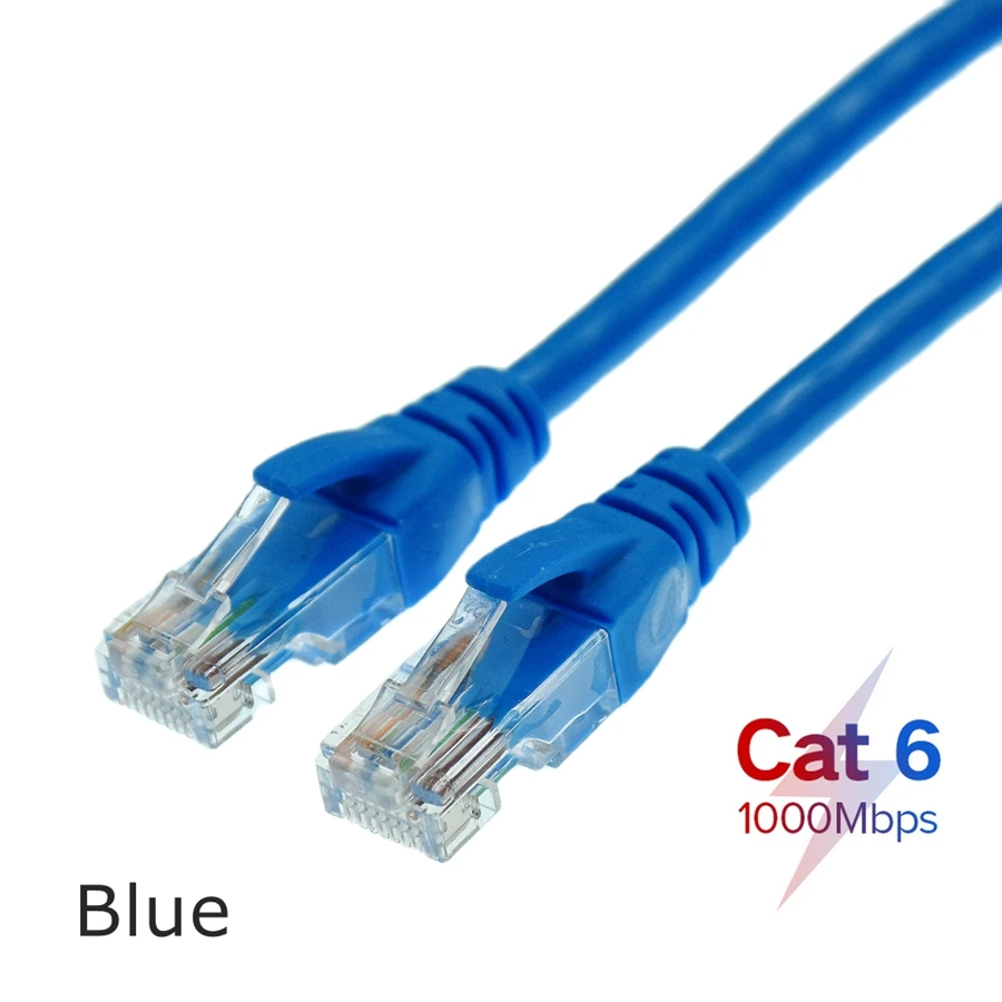 Corto CAT6 RJ45 CAT 6 CAT6e cat5a UTP Ethernet enrutador de red módem Cable macho a macho RJ45 parche LAN cable 15cm 30cm 1m - imagen 5