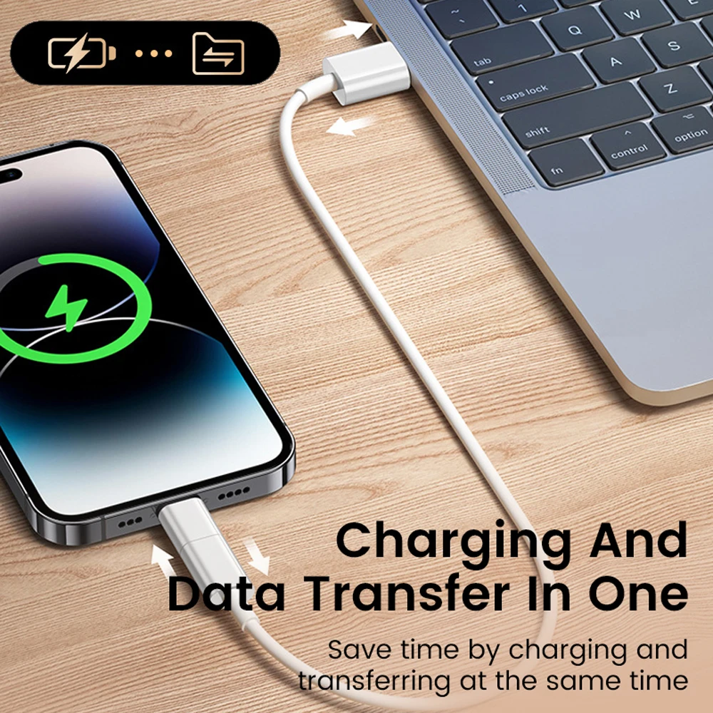 Adaptador USB-C a Lightning iPhone 15/16 – Carga Rápida - imagen 5