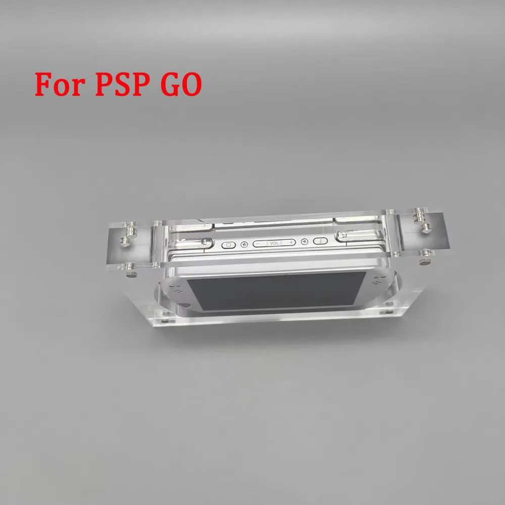Cubierta de succión magnética de acrílico transparente portátil para PlayStation, caja de almacenamiento de consola para PSP GO, consola de juegos shel