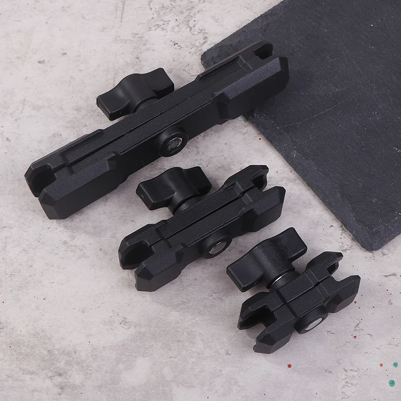 Brazo de extensión de doble enchufe de aluminio, adaptador de Base de cabeza de bola de 1 pulgada para soporte de bicicleta y motocicleta - imagen 2