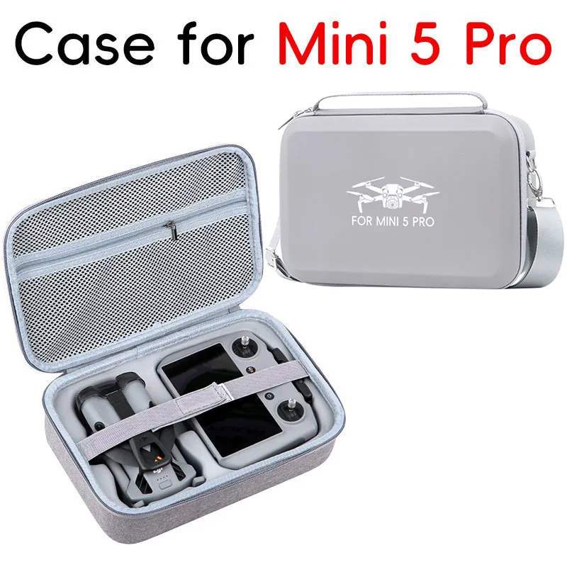Nueva llegada bolsa de almacenamiento para DJI Mini 5 Pro Drone accesorios de batería bolso a prueba de golpes con funda protectora con correa para el hombro