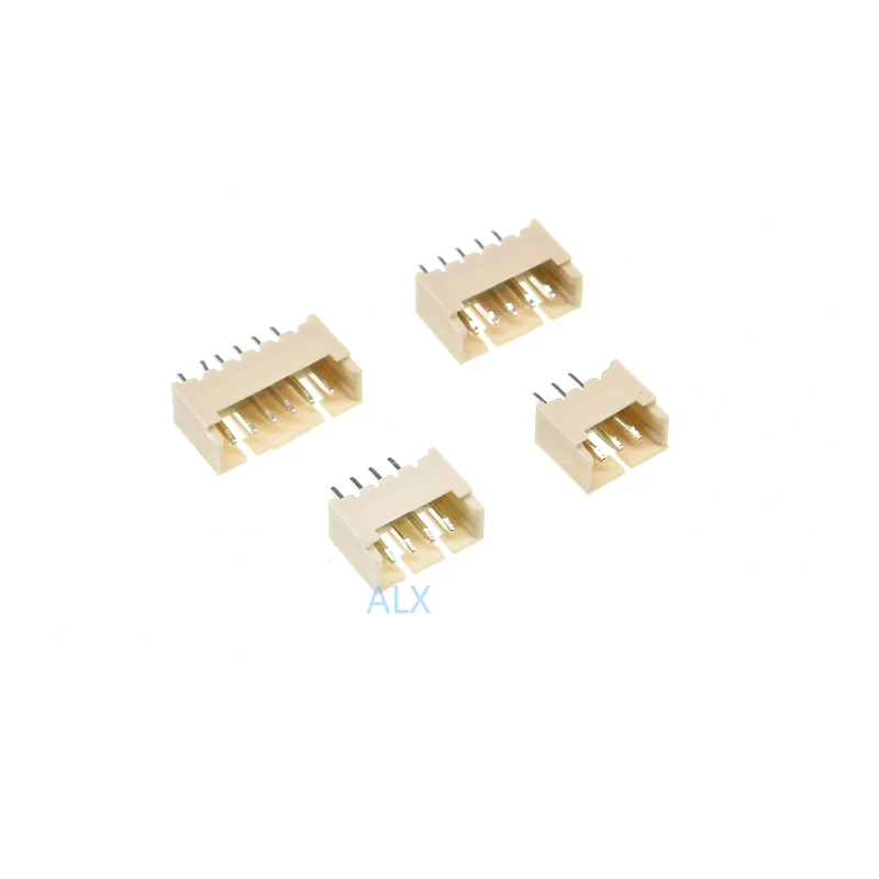 Conector MICRO JST de 20 piezas, cabezal de pin macho de paso de 1,25 MM, 2P/3P/4P/5P/6P/7P/8P/9P/10P/11P aguja recta 12P para placa PCB 1,25 - imagen 2