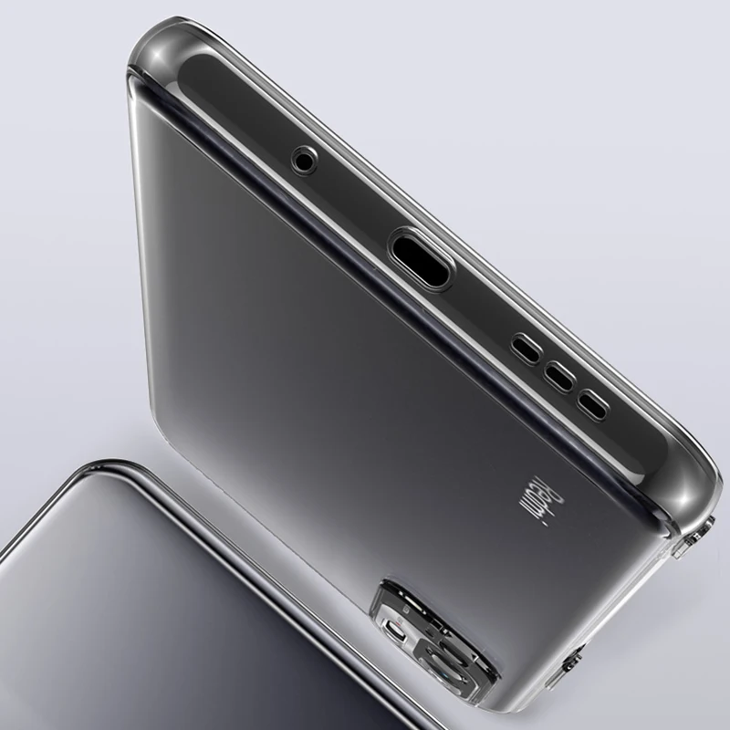 Funda de silicona para Xiaomi Redmi Note 10 Pro, funda suave transparente para Redmi Note 10S Note10 4G 5G, Fundas protectoras para cámara - imagen 3