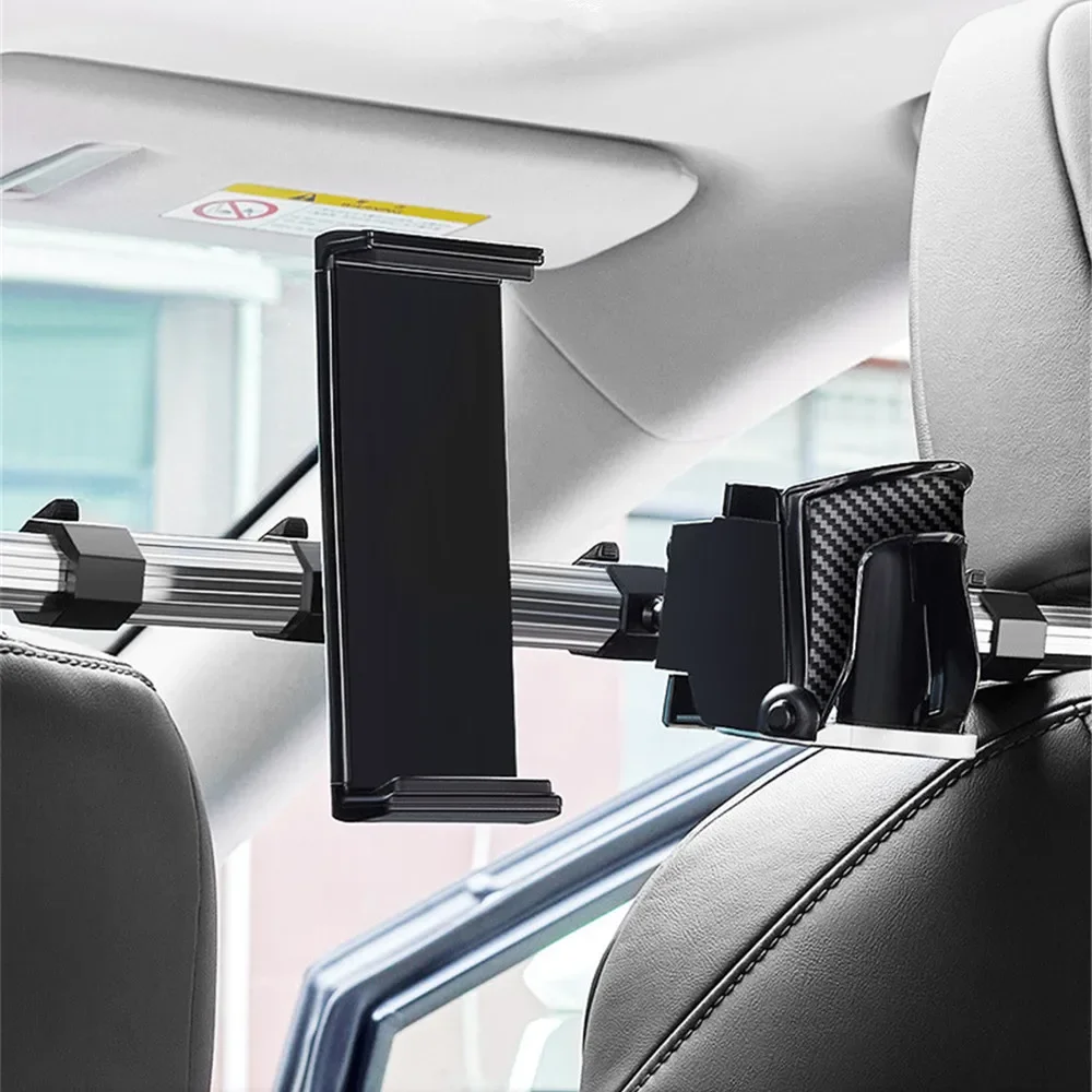 Soporte para tableta para reposacabezas de coche para IPad Pro 13 Air Mini Galaxy Tab Switch 5-13 pulgadas soporte antivibración para asiento trasero niños adultos viaje largo - imagen 4