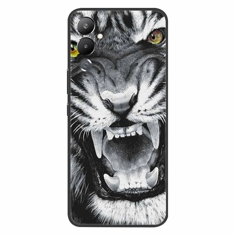 Funda de silicona para Tecno Pova 4, carcasa de TPU, Lobo, gato, mármol, parachoques para Tecno Pova 4, 6,82 pulgadas, 2022 - imagen 3