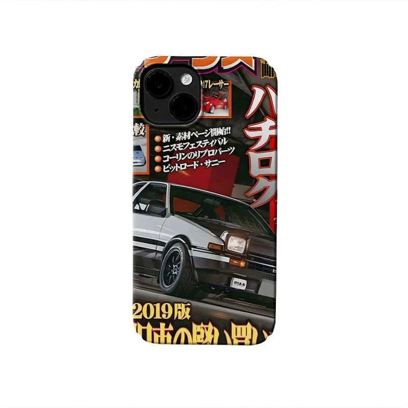 Funda de teléfono con inicial de Anime D para iPhone 16, 15, 14, 13, 12, 11 Pro Max X XS XR XSMax 7 8 Plus, película brillante, cubierta dura para PC - imagen 4