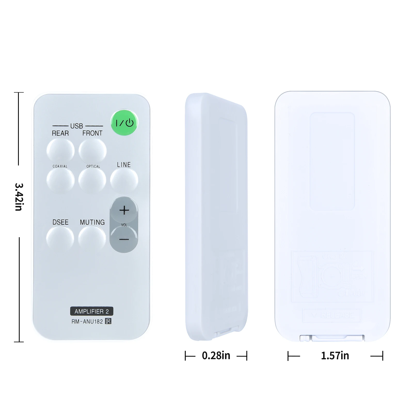 Nuevo RM-ANU182 Control remoto para amplificador Sony 2 sistema de Audio UDA-1 HD - imagen 5