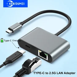 Adaptador USB-C Ethernet 2.5G PD 100W MacBook Pro