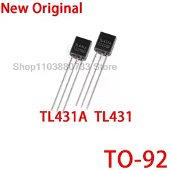50 Uds 100% nuevo conjunto de chips de buena calidad TL431A TO92 TL431 TO-92 431