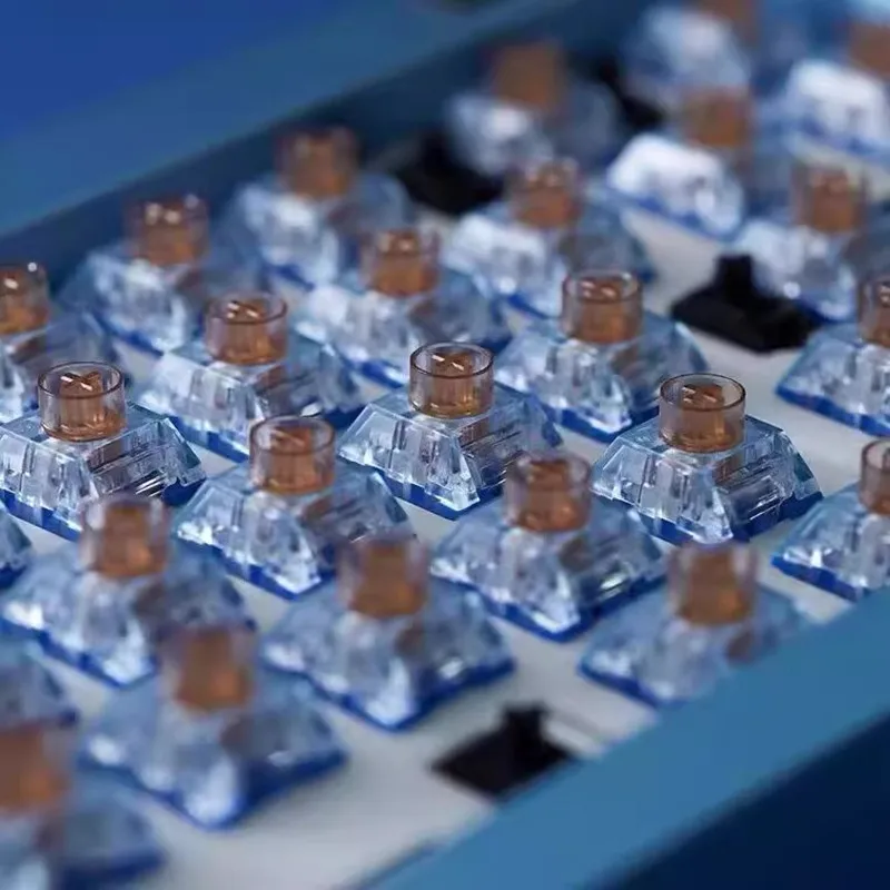 Kailh-interruptor de teclado silencioso de aguas profundas, pro ballena táctil, 60g, Island solitario, lineal, 45g, RGB, 3 pines, para interruptor de teclado mecánico DIY - imagen 5