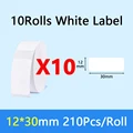 10Rolls 12x30mm