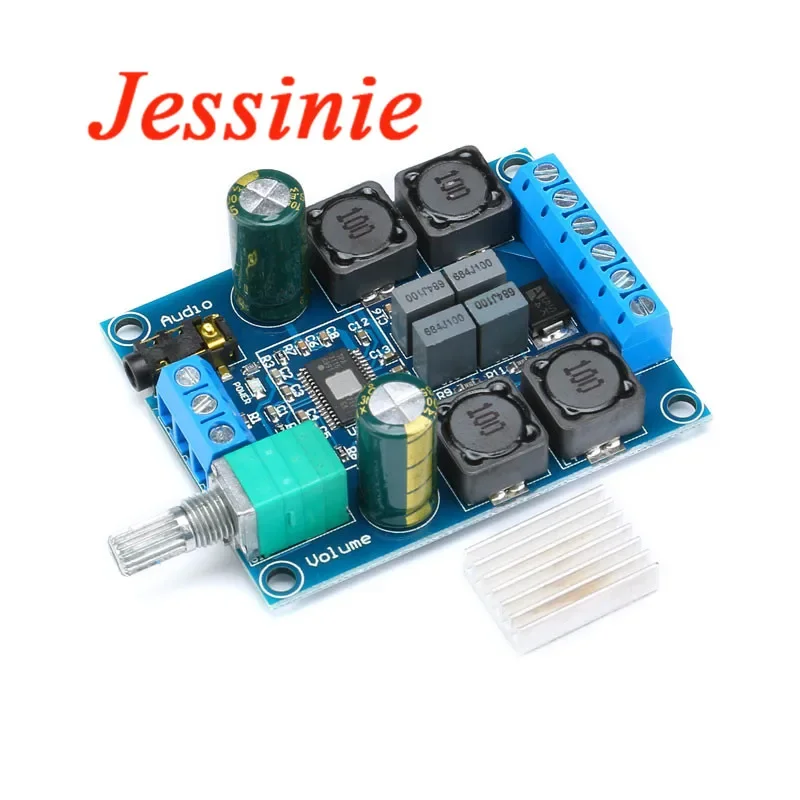 Placa amplificadora de potencia Digital de alta potencia TPA3116D2, 50W + 50W, Audio estéreo, módulo amplificador de altavoz DIY, dos canales duales, 2x50W