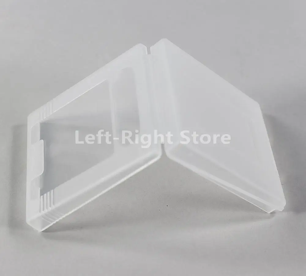 Fundas de plástico para tarjetas GBA, 2 piezas, cartucho de juego, cubierta antipolvo, color blanco, transparente, para GameBoy Advance, GB, GBC, GBP, GBA SP - imagen 3