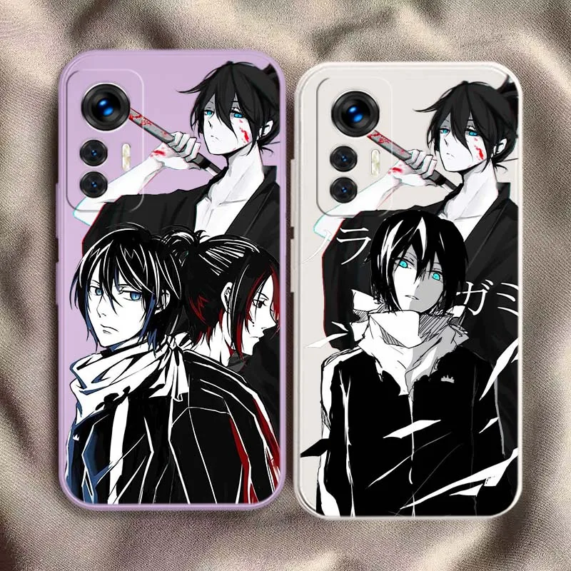 Funda de Anime Yato para Xiaomi Mi Note 11X 11i 11 10 10i 10T 9 9T 8 Ultra Pro Lite 5G SE, funda de teléfono suave con borde recto