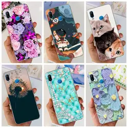 Huawei P20 Lite Funda Silicona Transparente – Diseño Astronauta