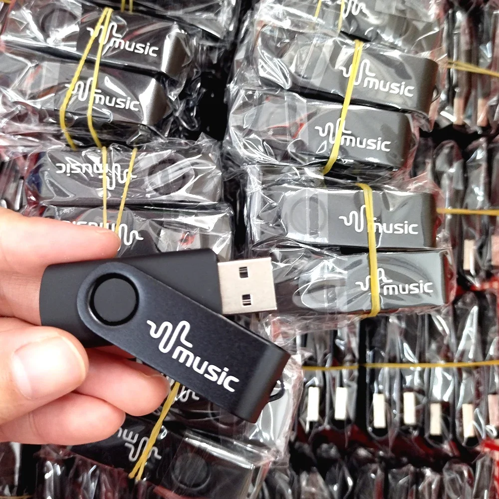Unidad Flash USB Personalizada, Memoria de 8 GB, 16GB y 32 GB, Pen Drive para Negocios, 10 Unidades por Paquete, Venta al por Mayor, Envío Gratis - imagen 4