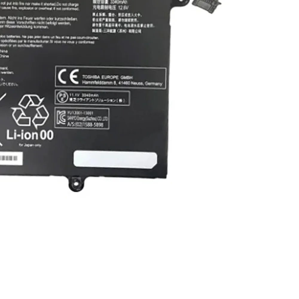 PA5098U-1BRS 11,1 V 39Wh 3340mAh Compatible con batería genérica para ordenador portátil Toshiba Portege Z10T Z10T-A WT310-106 W310-108 - imagen 4
