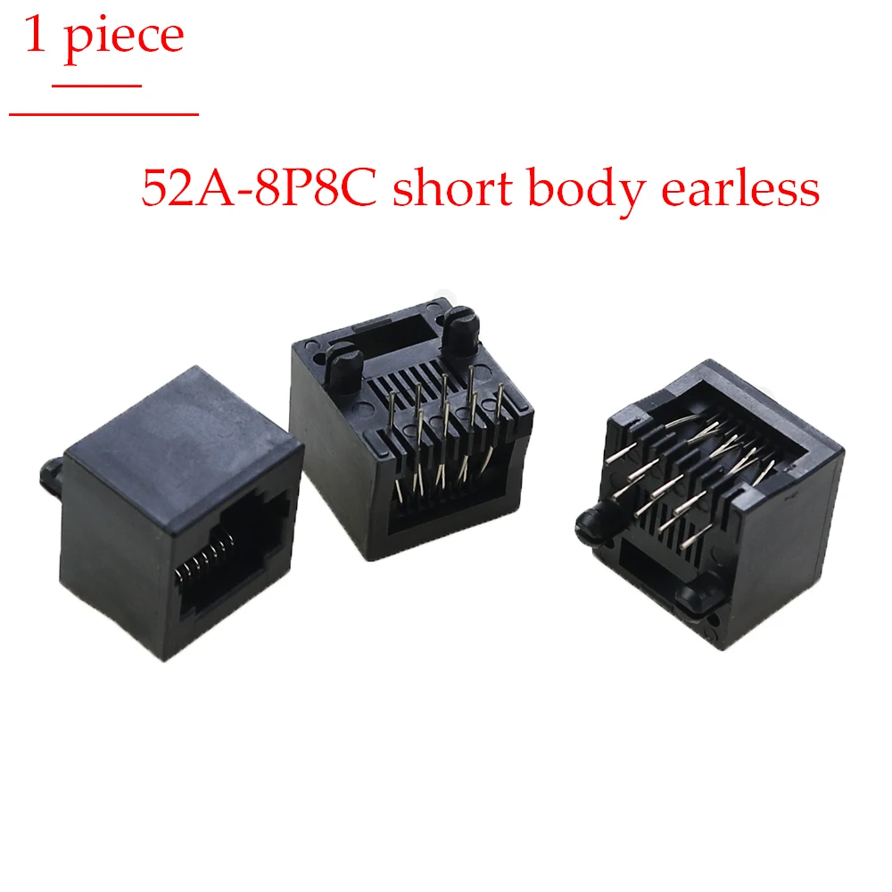 Conector de toma de teléfono RJ11, RJ12, RJ45, 4P4C, 6P2C, 6P4C, 6P6C, 8P8C, conector hembra de red PCB de Internet de ordenador, 1 pieza - imagen 4