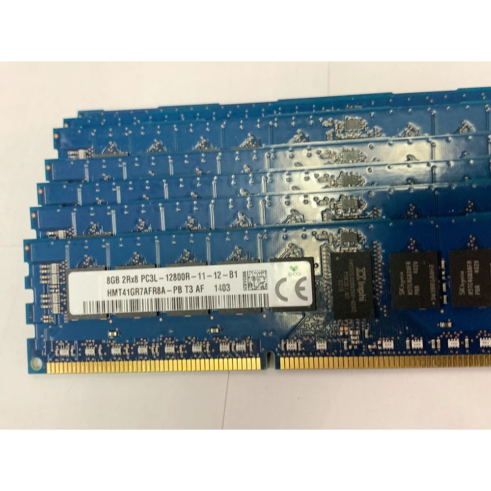 1 Uds RAM 8GB 8G 2Rx8 DDR3L 1600 PC3L-12800R HMT41GR7AFR8A-PB memoria de alta calidad envío rápido - imagen 4