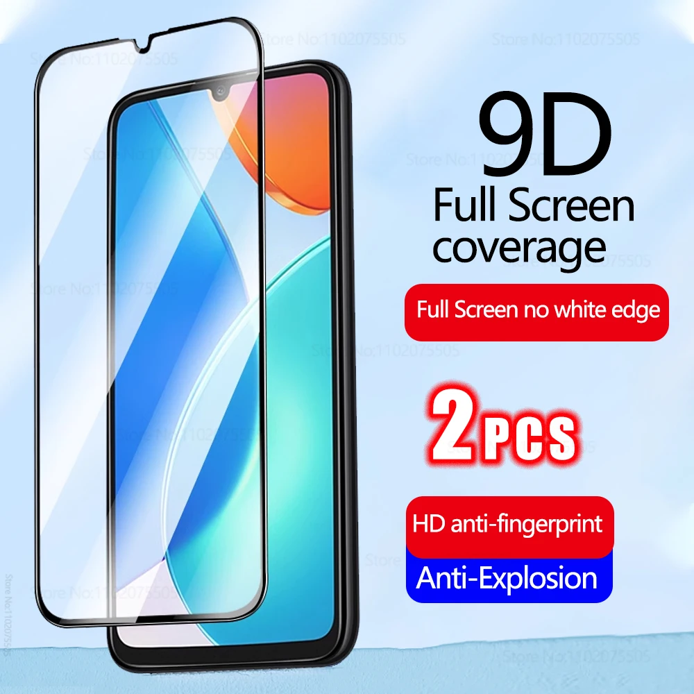 Vidrio templado para Honor X8 X7 X6 X5 X8a X7a X6a X50i 9X 50 70 90 Lite Play 6C 7T 6T 5T Pro 20 30 40 Plus película protectora de pantalla - imagen 2